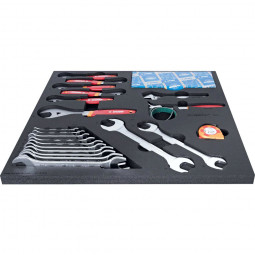 UNIOR Set of tools in tray...