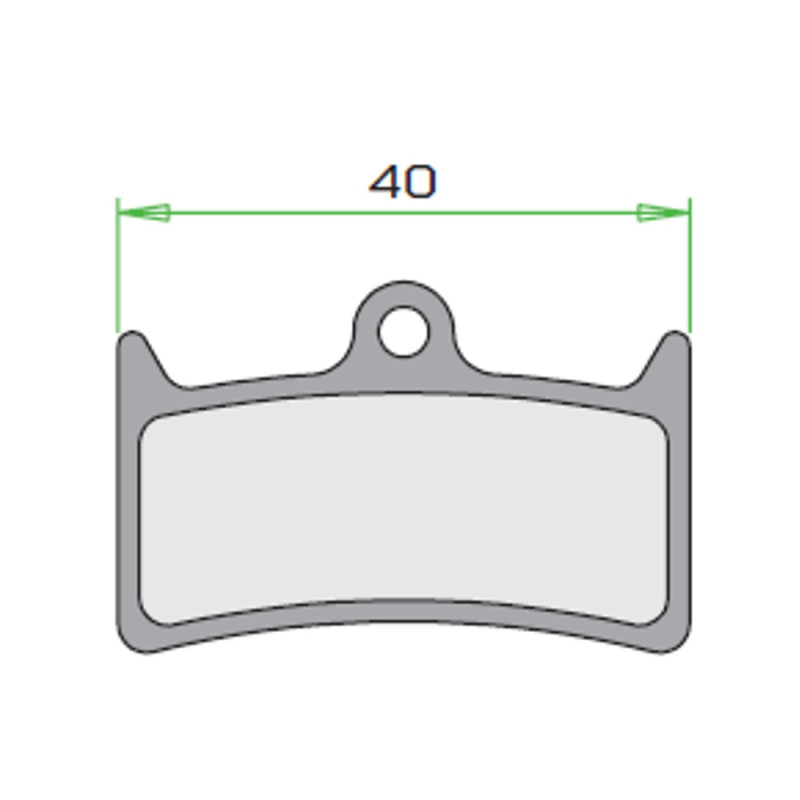 HOPE V4 Brake pads EBIKE HBSP303E