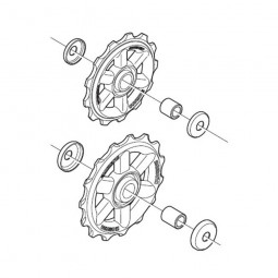 SHIMANO Pulley set RD-M310...