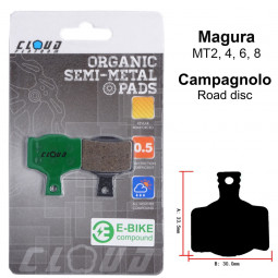 CLOUD Plaquettes de frein...