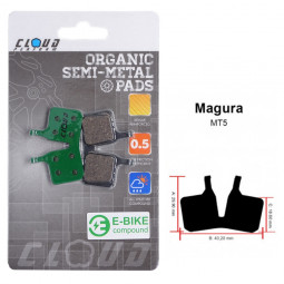 CLOUD Plaquettes de frein...