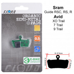 CLOUD Plaquettes de frein...