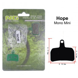 Disc brake pads 0914 Organic