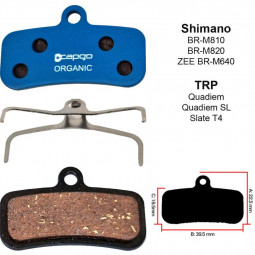 CAPGO Brake Pads BL04 Organic