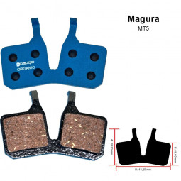 CAPGO Brake Pads BL32 Organic