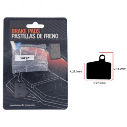 Disc brake pads 14721 Semi...