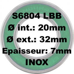 Roulement S6804 LLB 20x32x7...