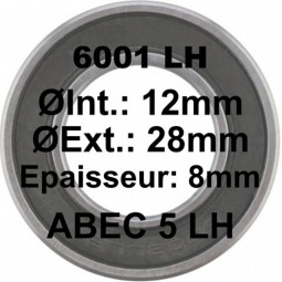 SGM Roulement 6001 LLB...