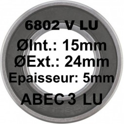 SGM Roulement 6802 V LLU...