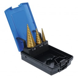 BGS Step Drill Set| Ø 4 -...