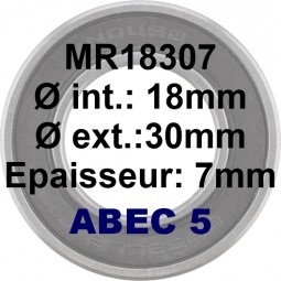 Roulement MR18307/ABEC5...