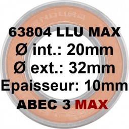 Roulement 63804 LLU MAX...