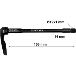 SYNCROS 166x12x1.00 Rear...