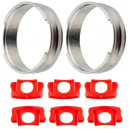 MAVIC Kit de 2 anneaux + 6...