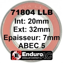 Roulement 71804 LLB 20x32x7...