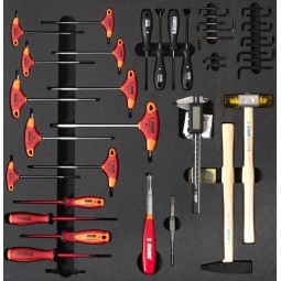 UNIOR Set of tools in tray...