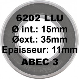 6202 llu Bearing 15 x 35 x...