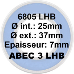 SGM Roulement 6805 LHB...