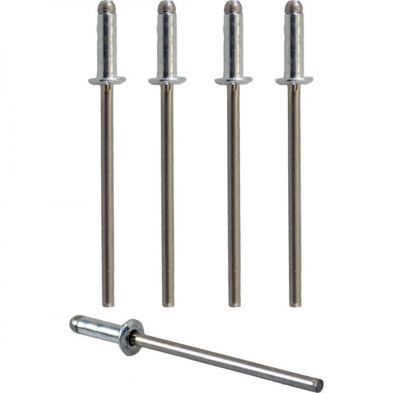 Set of 5 rivets 3mm