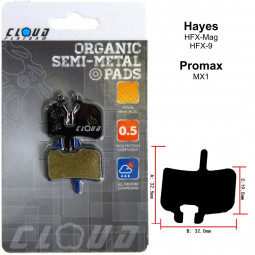CLOUD Disc brake pads BP-01...