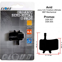 CLOUD Plaquettes de frein...