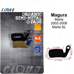 CLOUD Disc brake pads BP-19...