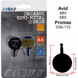 CLOUD Disc brake pads BP-38...