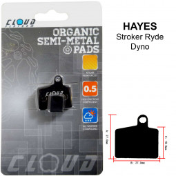 CLOUD Plaquettes de frein...