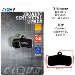 CLOUD Disc brake pads BP-43...