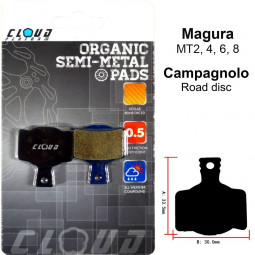 CLOUD Plaquettes de frein...