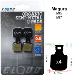 CLOUD Plaquettes de frein...