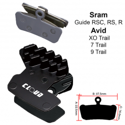 CLOUD Plaquettes de frein...