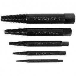 UNIOR Screw extractor set -...