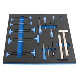 UNIOR Set of tools in tray...