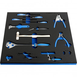 UNIOR Set of tools in tray...