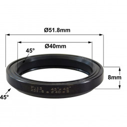 Roulement F-15  40 x 51.8 x...