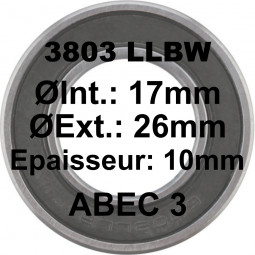 Roulement 3803 LLBW...