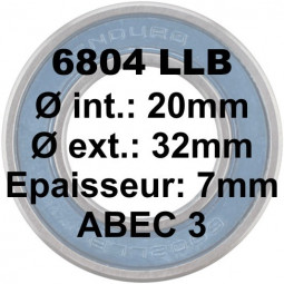 Roulement 6804 LLB 20x32x7...