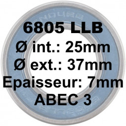 Roulement 6805 LBB 25x37x7...