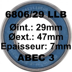 Roulement 6806/29 LBB...