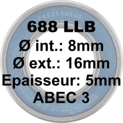 Roulement 688 LLB 8x16x5 ABEC3