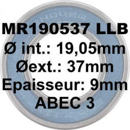 Roulement MR190537 LLB...