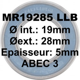 MR19285 LLB 19 x 28 x 5mm...