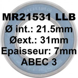 Roulement MR21531 LLB...