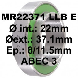 Roulement MR22371 LLB-E...