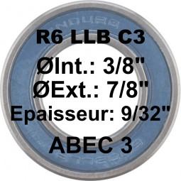 R6 LLB 3/8 x 7/8 x 9/32...