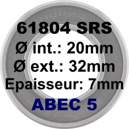 Roulement 61804 SRS 20x32x7...