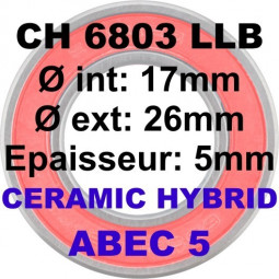 Roulement 6803 LLB...