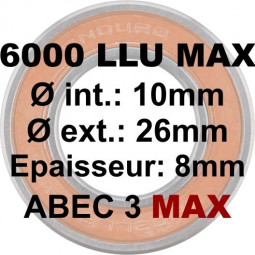 Roulement 6000 LLU MAX 10x26x8
