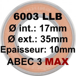 Roulement 6003 LLB MAX...